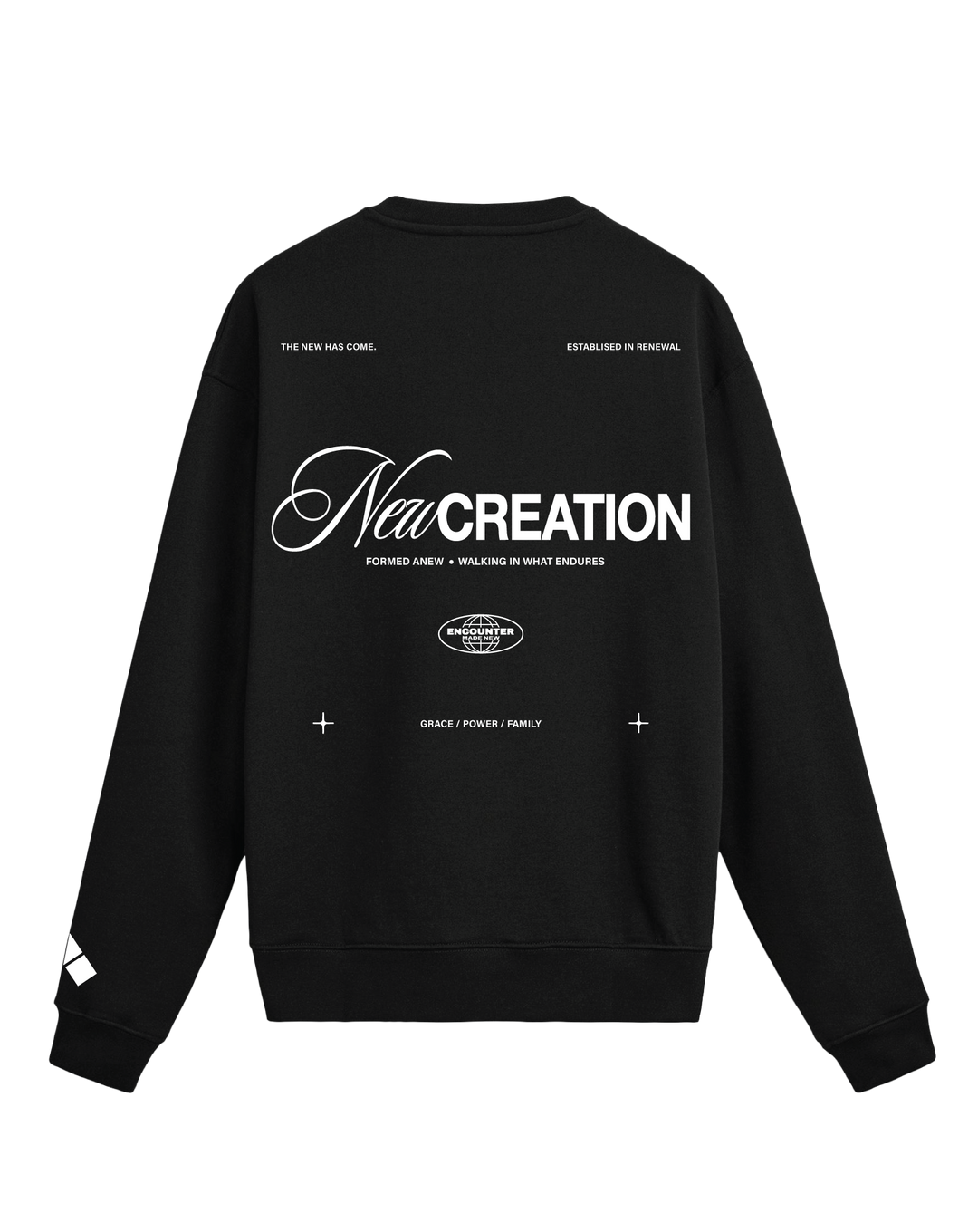 New Creation Statement Sweater