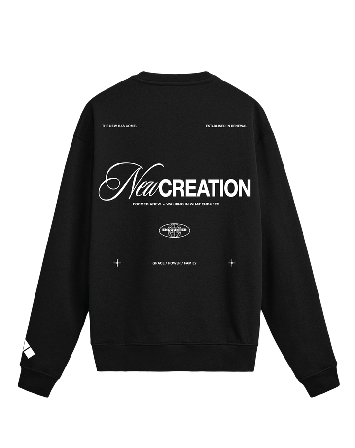 New Creation Statement Sweater