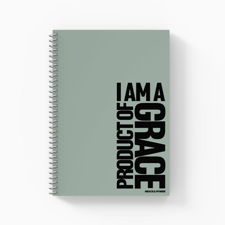 I Am A Product of Grace A4 Notebook